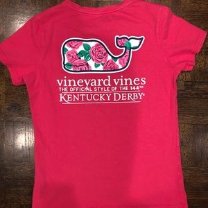 Ladies XS Vineyard Vines Kentucky Derby tee